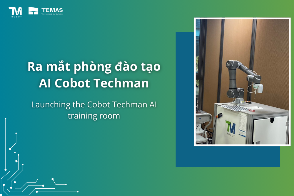 Temas officially launched the Training Room for Techman AI Cobot